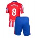 Maillot de foot Atletico Madrid Pablo Barrios #8 Domicile vêtements enfant 2024-25 Manches Courtes (+ pantalon court)